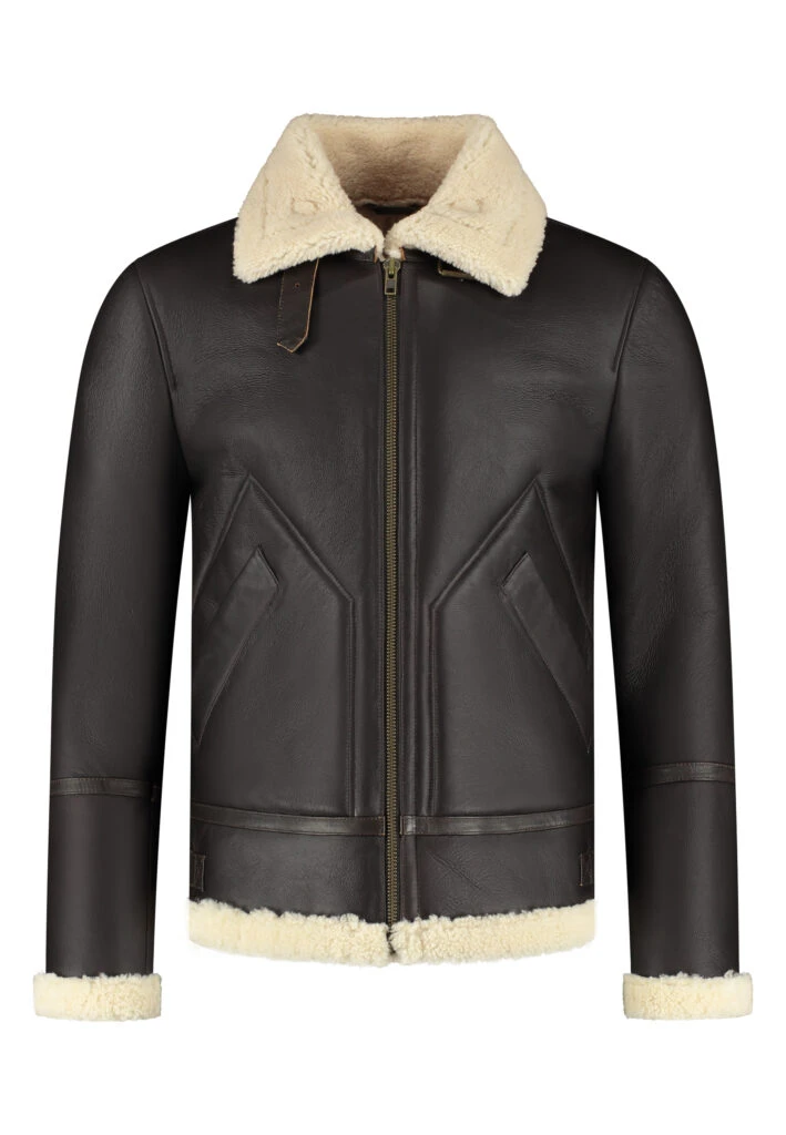 HUNTER SHEARLING CHOCOLATE BROWN